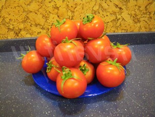Фаршированные помидоры ветчиной